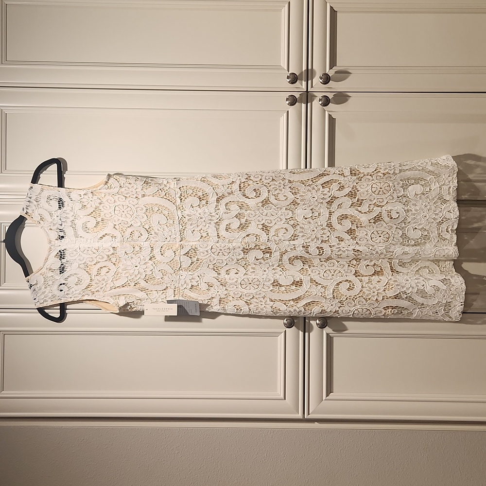 *SOLD* NWT TASH + SOPHIE | Lace Cutout Dress - Picture 5 of 6